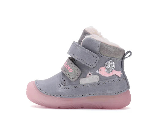 D.D.Step Kislány Bélelt bokacipő