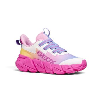   Geox Flexyper Fast Junior - Fukszia/Multicolor kislány sportcipő