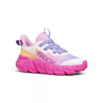   Geox Flexyper Fast Junior - Fukszia/Multicolor kislány sportcipő