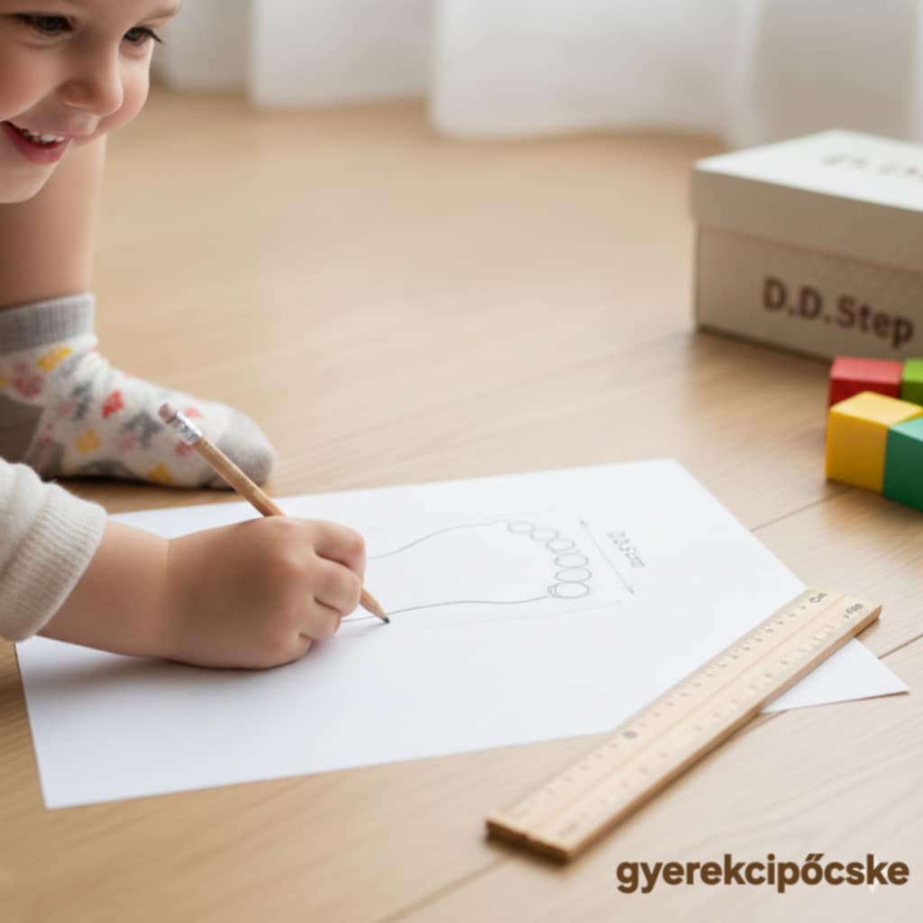  Lépésről lépésre útmutató a gyermekláb méréséhez 